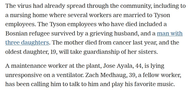 The details of how Tyson's negligence is tearing up the community are devastating...