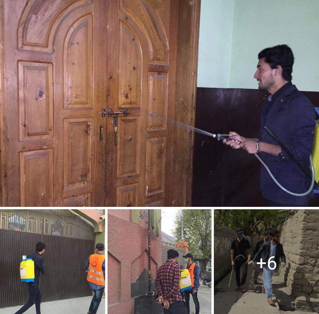 JSOGilgit's tweet photo. گلگت:
مہم کورونا وائریس کو شکست دو.
جے ایس او پاکستان گلگت ڈویژن نگرل یونٹ کی طرف سے گھر گھر جراسیم کش اسپرے جاری.
#Wewillfight #COVID19 #JSOPakistan #JSOGilgit
#HussainTeachHumanity https://t.co/MiU4msO3r0