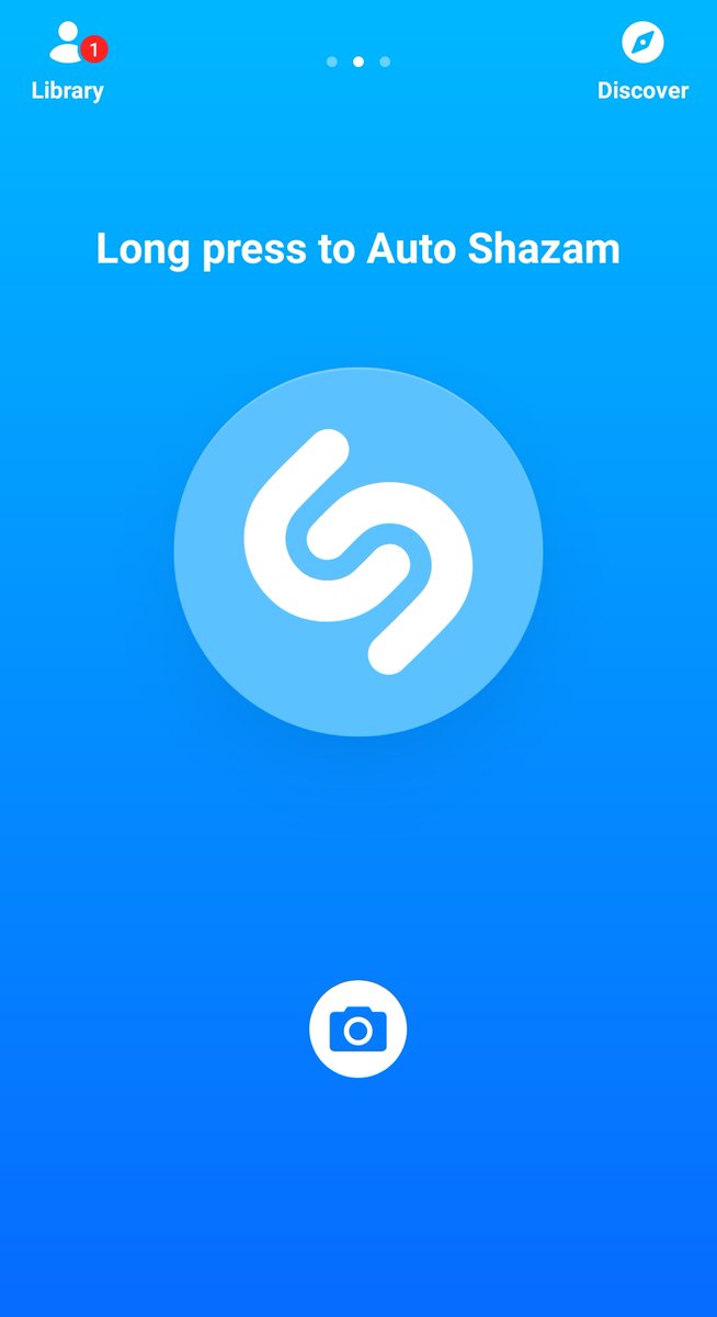 As I said, Shazam the song. If you don't have multiple devices where you can play the song on one and Shazam on other, then press the button for long to turn on auto-Shazam, then just play the song on any streaming platform.