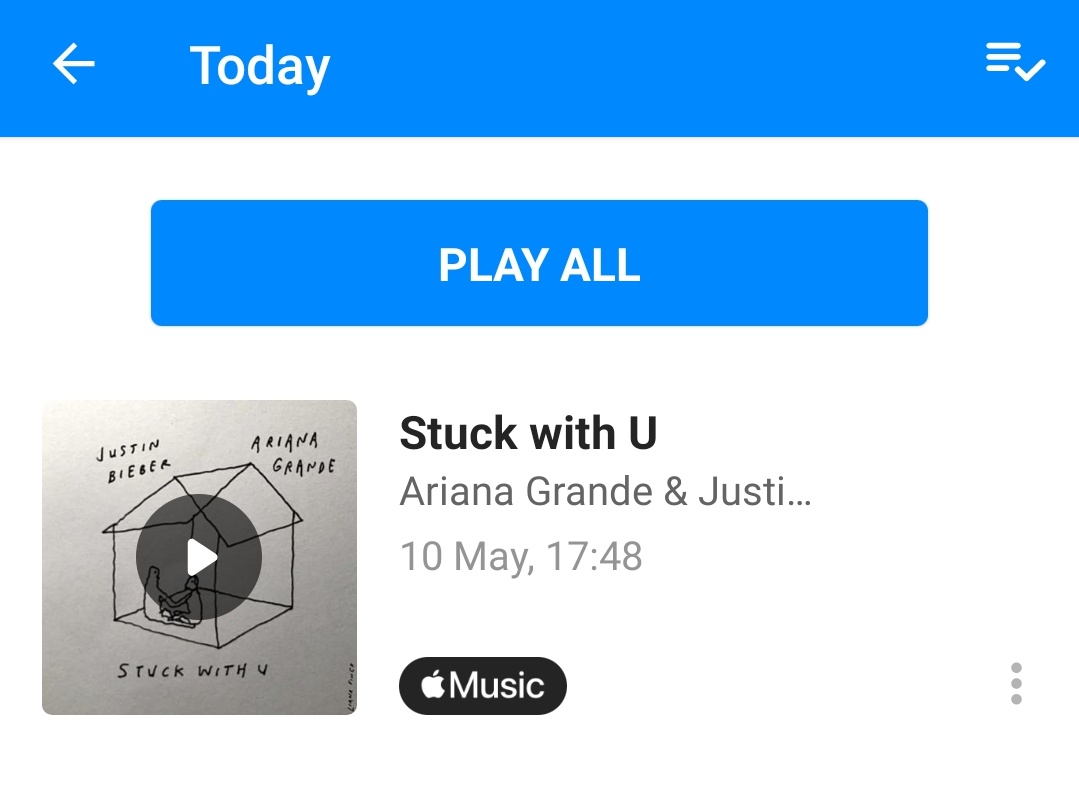 As I said, Shazam the song. If you don't have multiple devices where you can play the song on one and Shazam on other, then press the button for long to turn on auto-Shazam, then just play the song on any streaming platform.