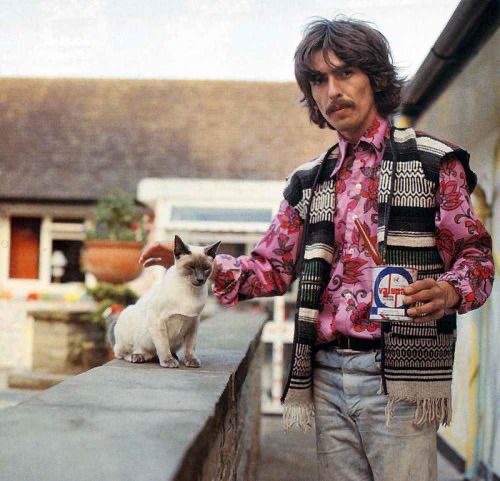 george harrison pictures that give off boyfriend energy, a thread