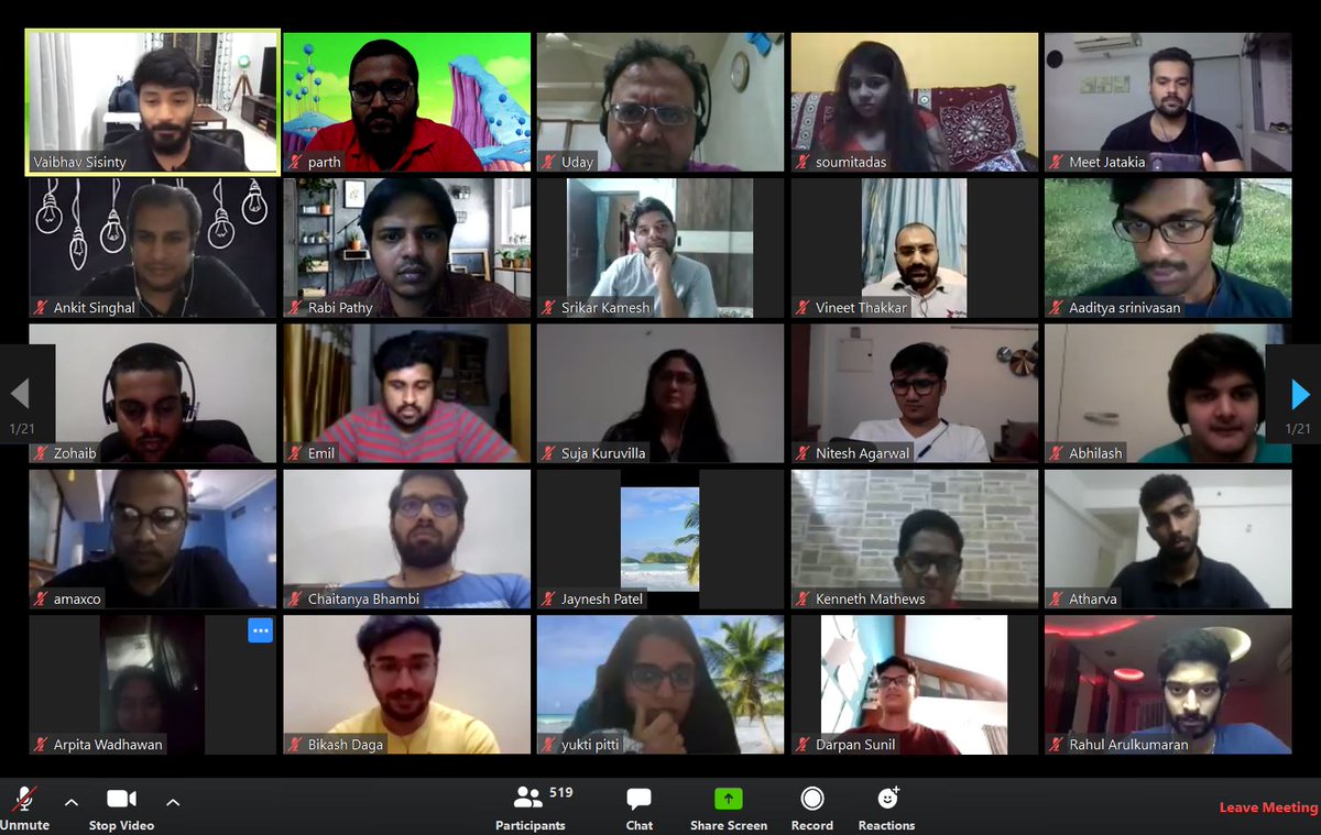 agrawalparth's tweet image. Linkedin Workshop with 500+ live people! 
Probably the first call I had with 500 live people listening in.

#VaibhavSisinty #LinkedinBatch4
 #GrowthHacking