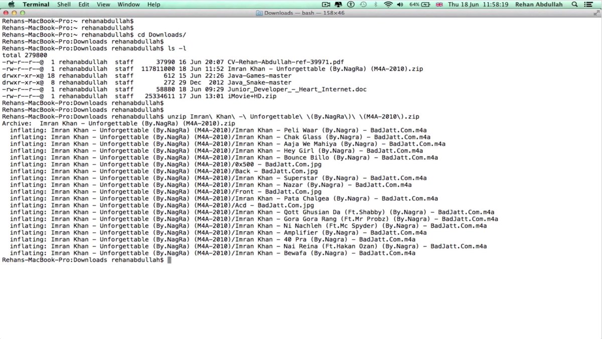 ComputerVideos's tweet image. How to Unzip the .zip File (Not Extracting) on a Mac Using Terminal | New: youtu.be/rdXJApCcVZo #ComputerScienceVideos #TerminalCommands #MacbookPro #HowToUnzipAFile