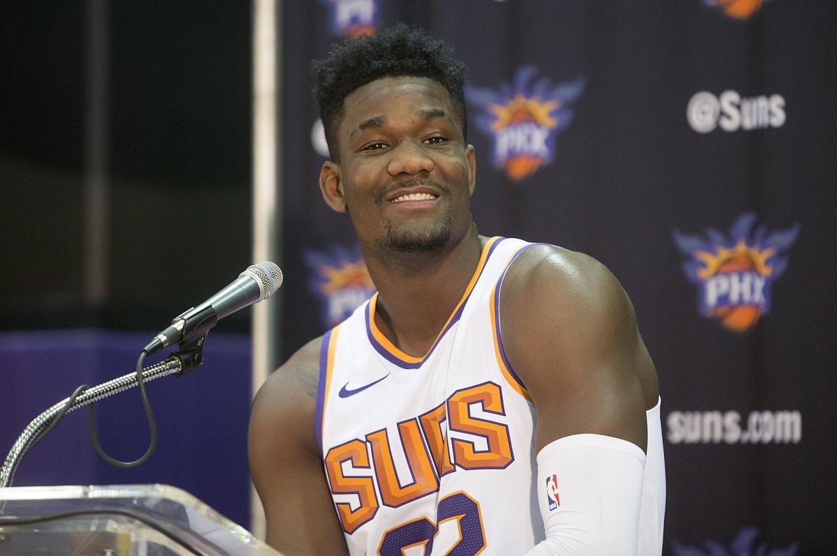 Sokka is Deandre Ayton. This one was also easy. Silly and goofy even when he probably shouldnt be. Skilled, but raw, determined, but also easily distracted.