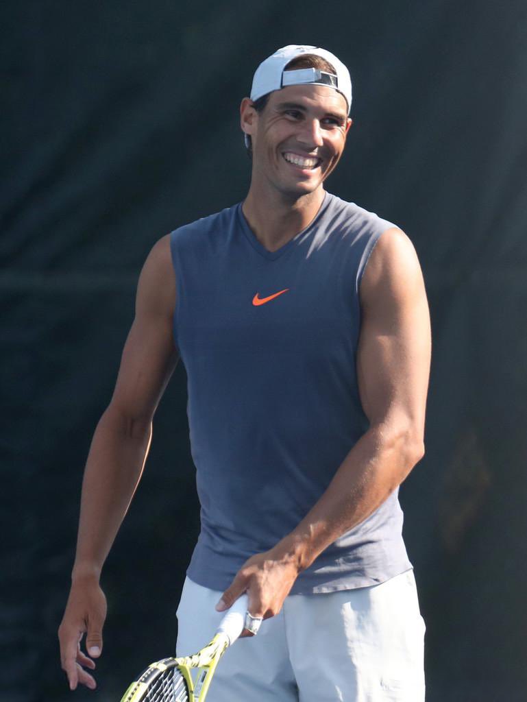 On August 1st Rafa arrives in Montreal and immediately starts training.