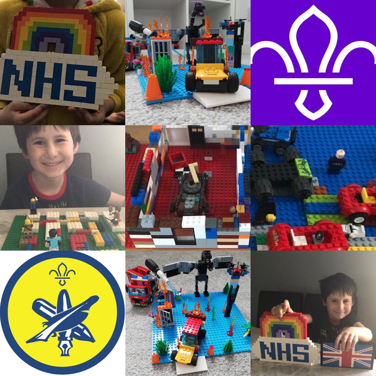 Beaver4thCrosby's tweet photo. #cre8challenge our beavers lego creations #buildconnect #loveconstruction https://t.co/9BHrv1svmP