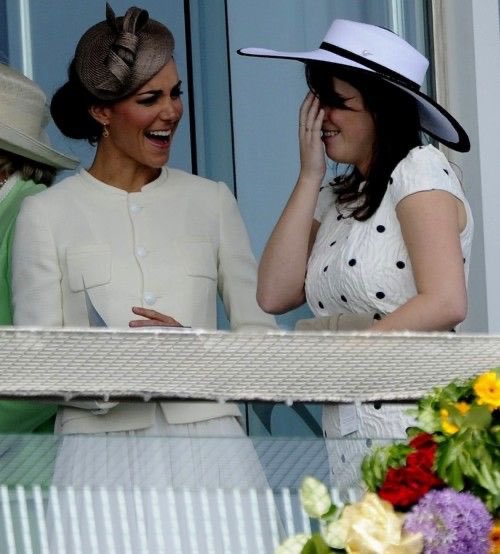 Kate and princess Eugenie 