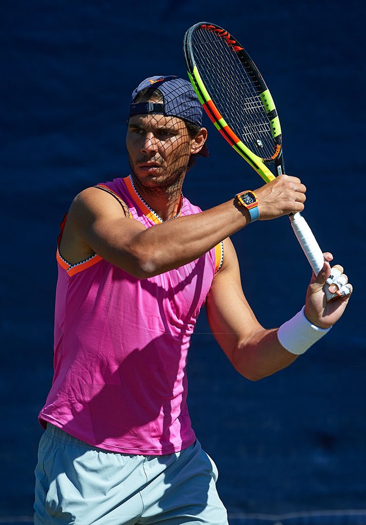 Rafa starts his preparation on grass on Mallorca Open’s courts.