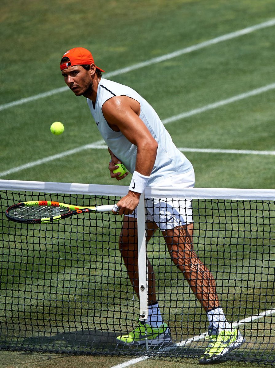 Rafa starts his preparation on grass on Mallorca Open’s courts.