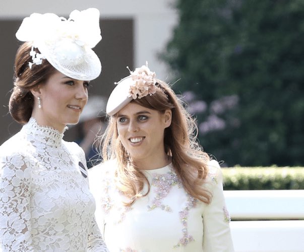 Kate and princess Beatrice 