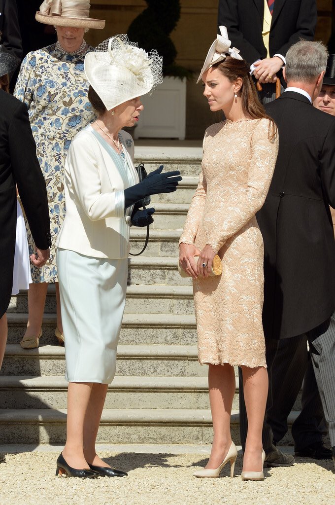Kate and princess Anne 