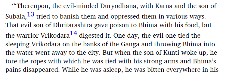 1. Duryodhana and Karna tried to oppress Pandavas by various means2. Tried again to kill Pandavas by various means3. Tried to kill pandavas again4. Tried to burn Draupadi alive along with other kings