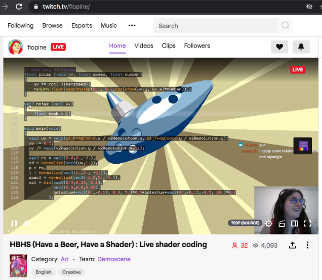 yukkuriyankey's tweet photo. @FlopineYeah with an excellent ocarina on @Twitch!
@ZiggyTheHamster is beginning Shadowrun restoration efforts making some old code run again without a hitch!
@djdstyles is streaming the last of the #bjios homeroom free classes before the https://t.co/B380NfXsiR subscript. https://t.co/r8wBw8d3rT