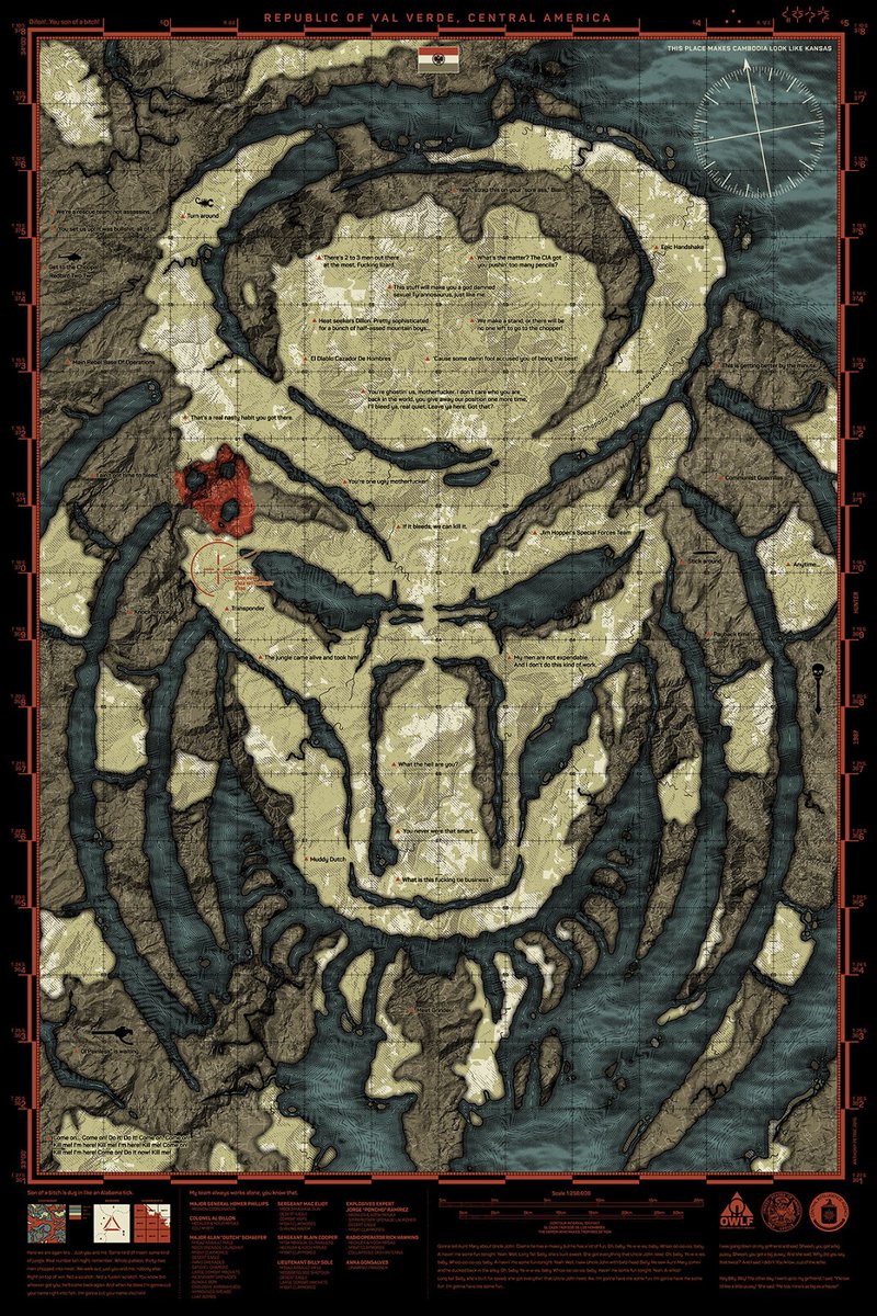PixelsDeux's tweet photo. Some Anthony Petrie maps !

@zombiebacons 

#Predator #Jaws #JurassicPark #Ghostbusters https://t.co/K4A4q7m5ms