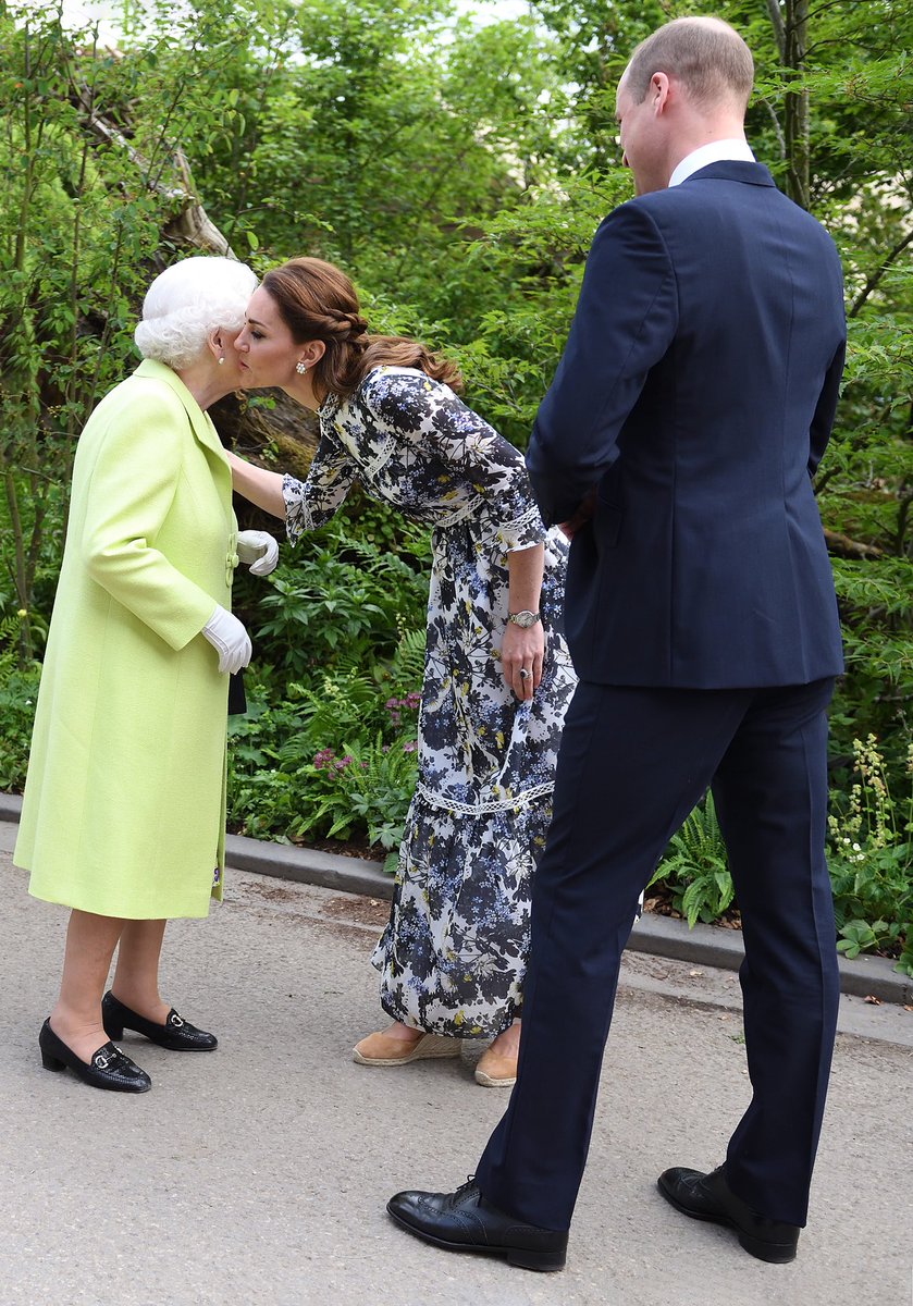 Kate and the queen 