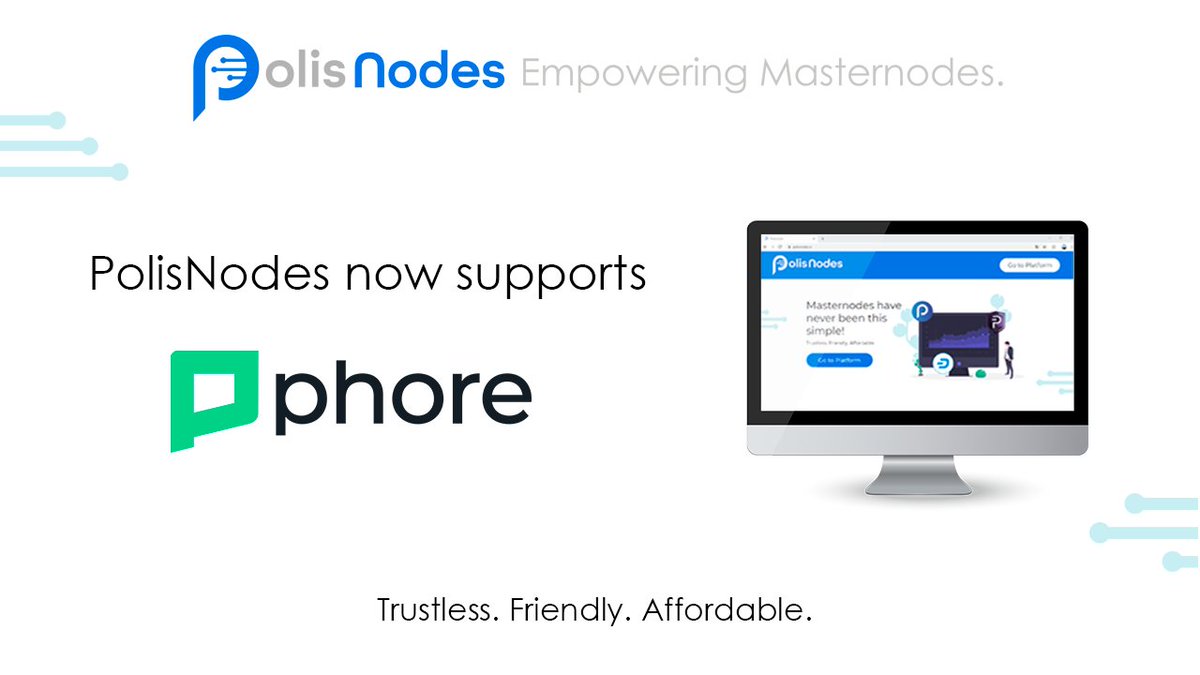 We are better together...

Since we support <a href="/PhoreCrypto/">Phore Blockchain</a>