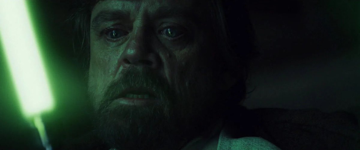 We are not, and cannot always be our best selves. Just as the threat of turning Leia to the dark side from Vader was enough to take Luke to the brink, seeing a vision of his loved ones - just as Anakin did - dying from the darkness in Ben aroused that same dark instinct.