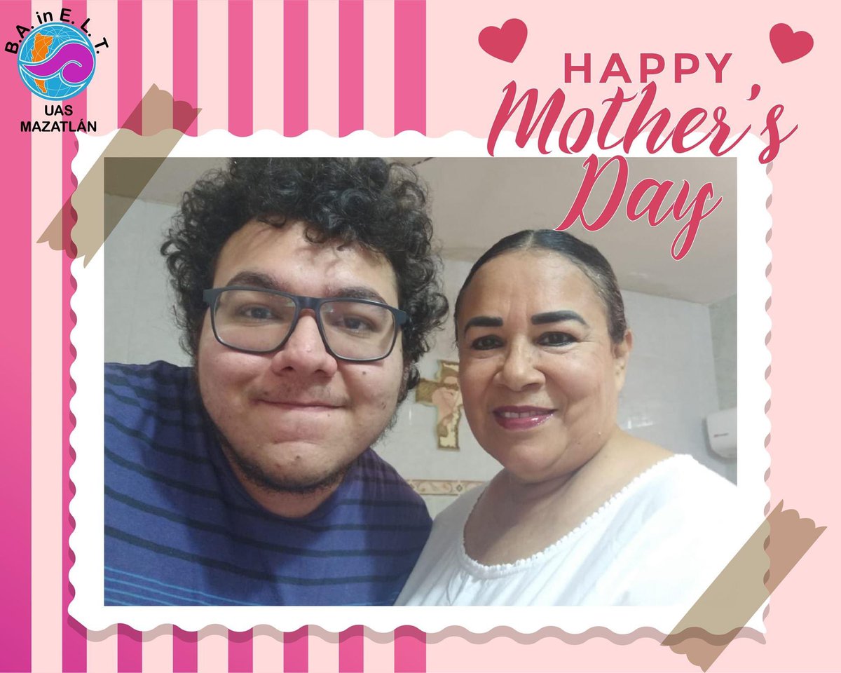 BA_in_ELT's tweet photo. We celebrate this day with love and joy.
Thank you, moms, they've become who they are today, because of you!
#BAFamily #MothersDay
#TeachersInProgress #ComunidadCEIM #QuedateEnCasa https://t.co/5xndNInFhA