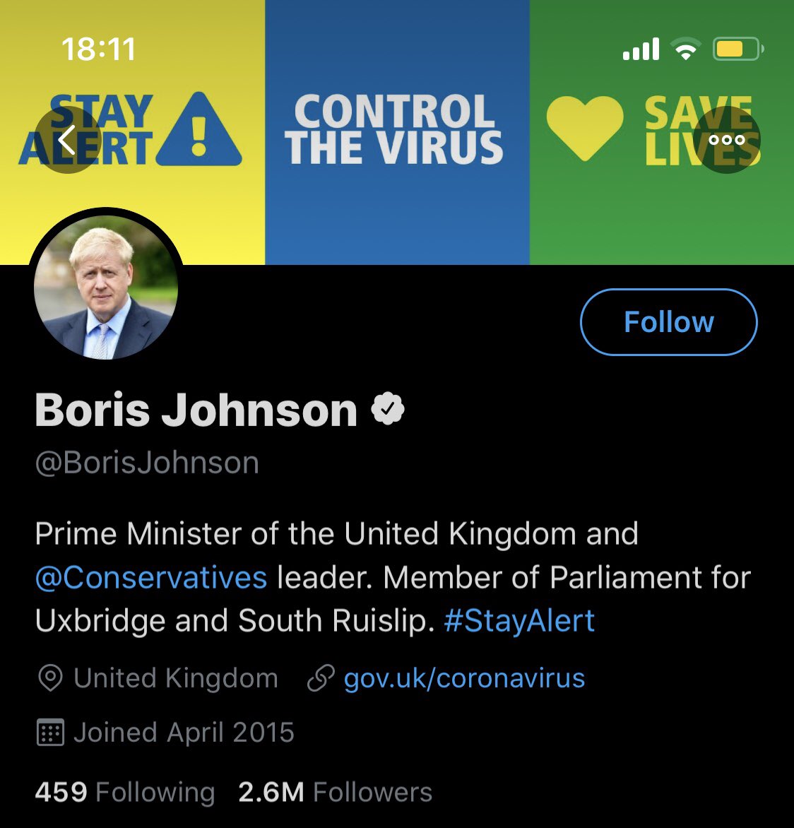 Alfie_Judd's tweet photo. Stay alert, control the virus, save lives. Majority back to work then, wave 2 inbound. https://t.co/UH6hhuEtID