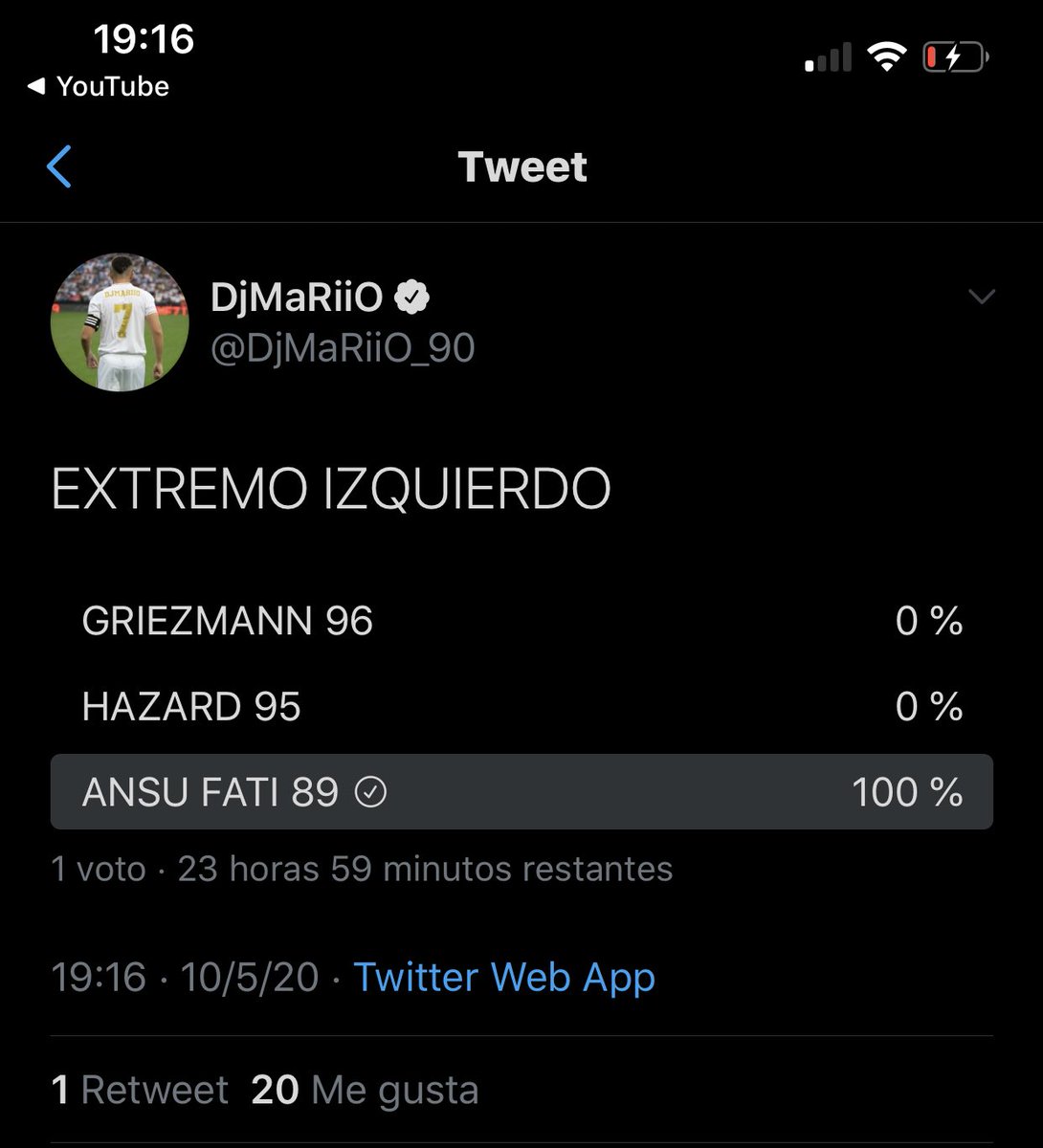 TONI_LM10's tweet photo. @DjMaRiiO_90 No hay dudas https://t.co/Q28a3GB8bH