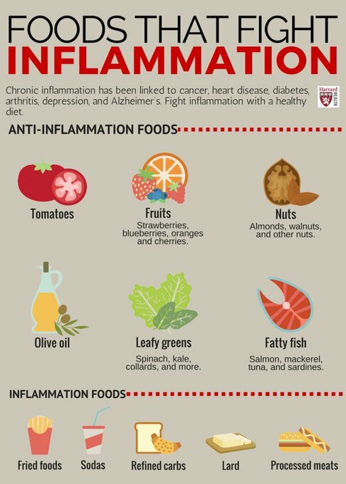 SAMIupdate's tweet photo. HarvardHealth : These foods can help you fight inflammation. https://t.co/7yTlr5Bjkd #HarvardHealth #nutrition https://t.co/SuW8dDQJjL (via Twitter https://t.co/UmeqBOh2gG) https://t.co/PGvA9BqIc2