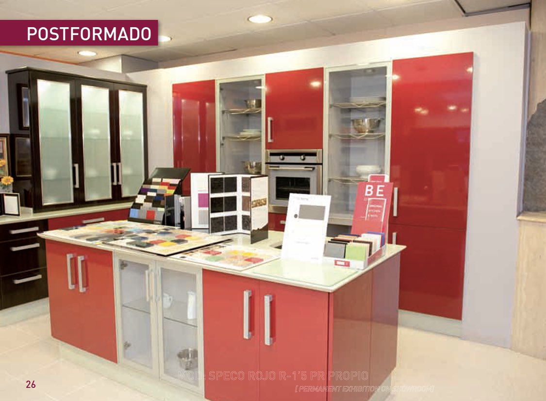 Ahora también cocinas presentamos nuestro modelo en puerta serie POSTFORMADO visítenos más para más modelos en maderasperafort.es