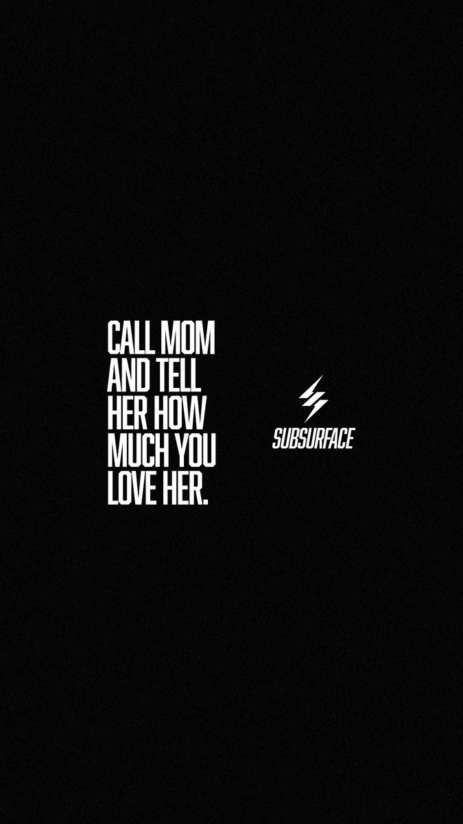 Call mom and tell her how much you love her. #HappyMothersDay