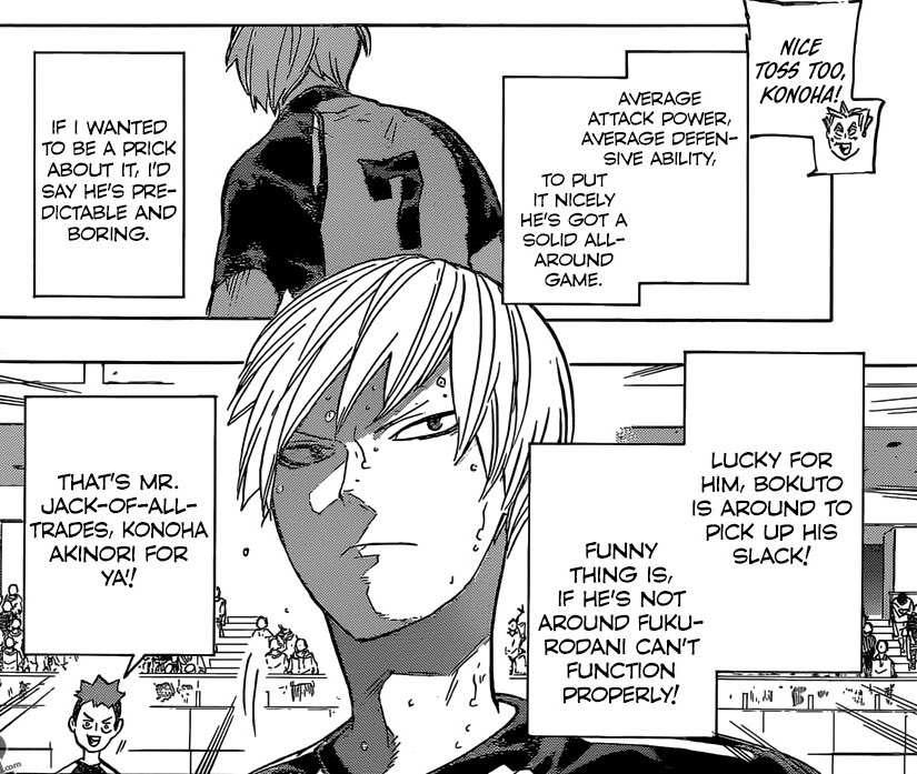 komi narrating konoha's background will never be not funny, maybe he's a comedy actor now, I bet he'd come up with the best ad libs