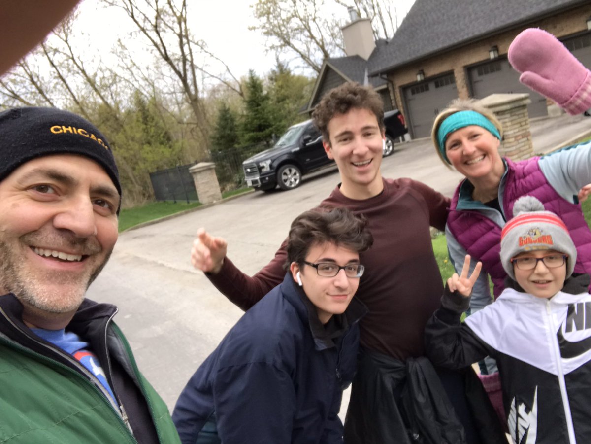 JoeMastrandrea's tweet photo. Our post run and Mothers Day feast!  #mothersday2020 #rfoctogether #teamkelley @OvarianCanada https://t.co/V20GcgtKfY