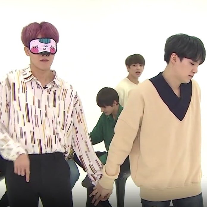 thread of sope holding hands in various ways