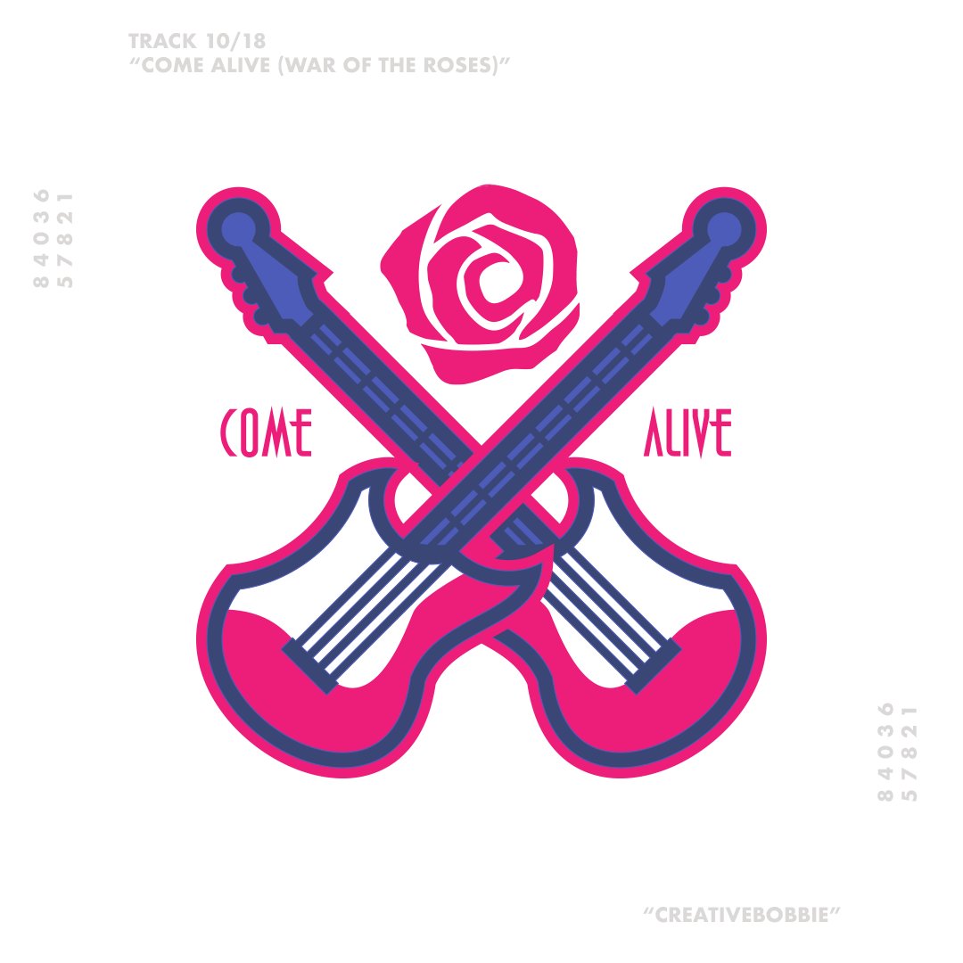 creativebobbie's tweet image. Illustration for #TheArchAndroid Track 10/18. "COME ALIVE (WAR OF THE ROSES)"⁠ 🌹🌹
⁠
The ArchAndroid 10th Anniversary Tribute continues until the day (May 18th)!⁠