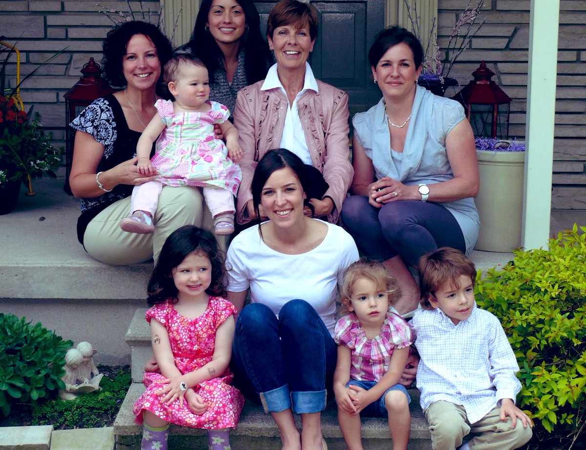 Which leads us to mother #5 in my  #motherline but number one in my  my mom. Mary Joanne Dales. She grew up on that farm, developed a strong work ethic and faith, love of family + dedication to her  #community. She passed these qualities onto four children + 7 grandchildren. 8/