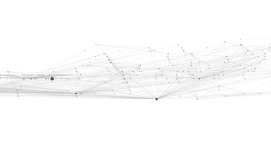 Graph of my Zettelkasten in roam