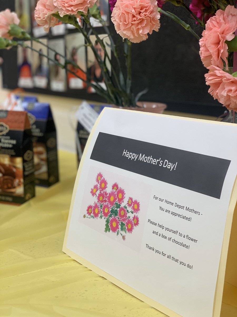 KHd2727's tweet photo. Thank you @hd_2727 for recognizing all of the amazing women who work with us on Mother’s Day. @JuanitaQ1 @XKerrigan @SallyGansior https://t.co/Wgk2fsngg2