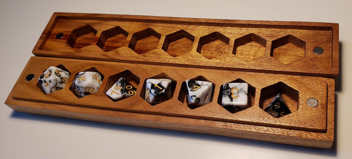 TabletopLoot's tweet photo. We want to help @TalonClaw2 spread the word about their Kickstarter with a giveaway!

One person will win a $25 TTL gift card and the pictured vault

To Enter:
-RT this Tweet
-Sign up for information https://t.co/fBTx4WFvNU

-Comment below with a photo of your favorite dice! https://t.co/ixroVJMZvE