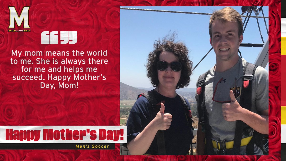 MarylandMSoccer's tweet photo. Wouldn't be anywhere without them ❤️

#HappyMothersDay to all of our Terp moms! https://t.co/uizAHO0Q41