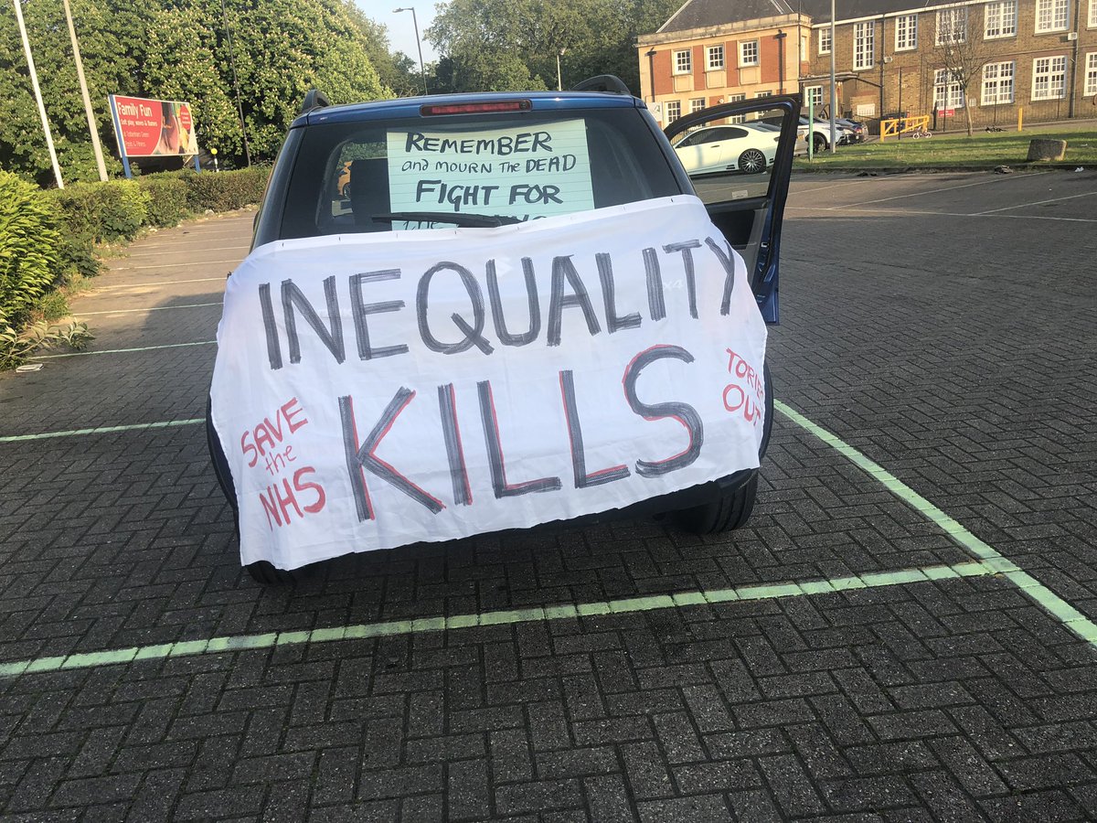 HaringeyCAN's tweet photo. #FiveTests @worker_group #BorisHasFailed No return to work until it’s safe. Support @NEUnion #FiveTests #NoReturnUnsafe #DontEndLockdown #KeepLockdown #BorisResign #BorisHasFailed - get the Tories out! Criminal government costs lives  #PPENow @CoronaEnfield @SeemaChandwani https://t.co/9z26BsJGXg
