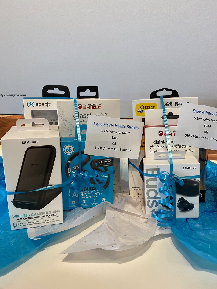 Bri_Cowell's tweet photo. You can’t succeed with change unless you learn to adapt! 

Shout out to #TeamUni ASM @Garrett_813 and the team for putting together some curbside bundles for all phone options and any occasion! 
@team_oselett @MilagrosMontout @jrluna11 https://t.co/dIIWKHV9w7