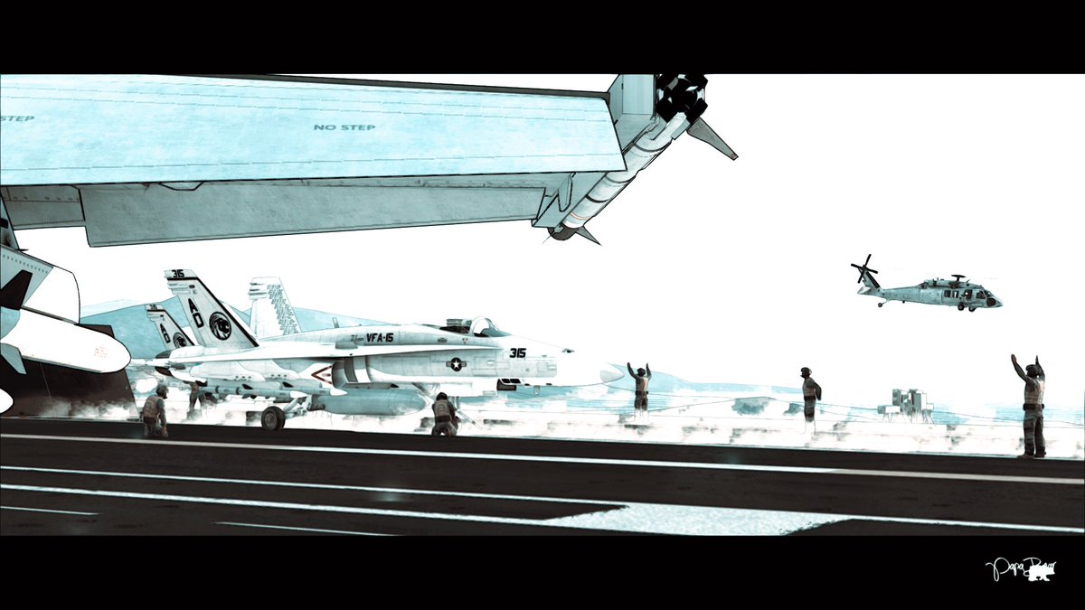 Papa_Bear56's tweet photo. Aeronaval operation #F18 and #Nimitz  in #Arma3 #BdStyle 
@Nillers_ @bohemiainteract https://t.co/FG8G8UF5WG