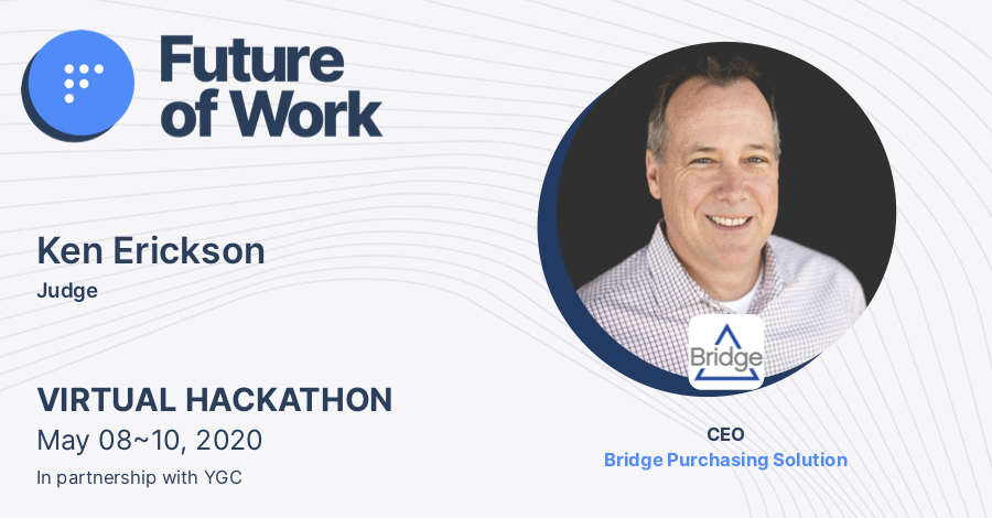 YGCData's tweet photo. Judging is set to begin for the Future of Work Hackathon hosted by @YGCData! We had 12 teams form this weekend, each addressing complex issues facing the workforce! Thank you, Ken Erickson from @BridgePurch for being a judge today! 

#DiscoverLaunchGrow

https://t.co/fhQV1L2ozl https://t.co/z8PPjEzBuE