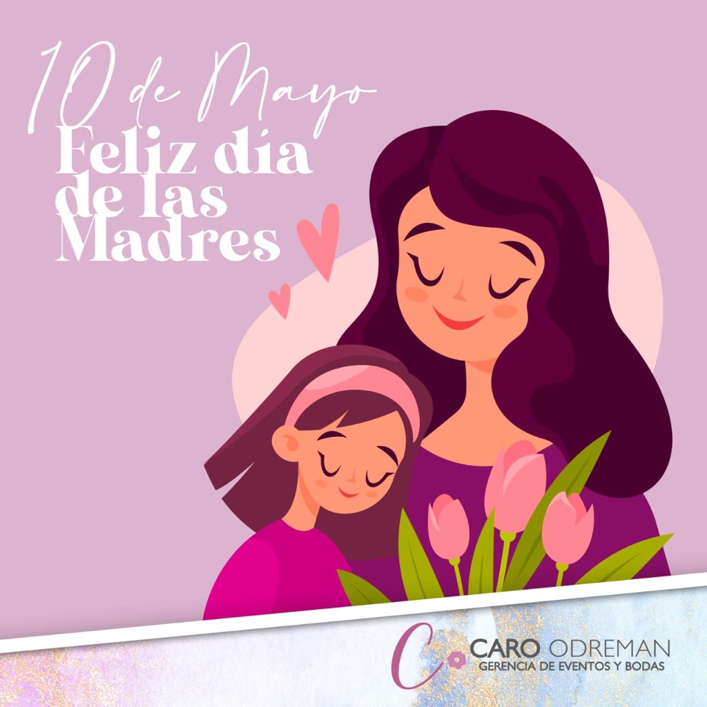 carodreman's tweet photo. Felicidades a todas las madres en su día 🤗💕🌸 https://t.co/tR5a06SHPt