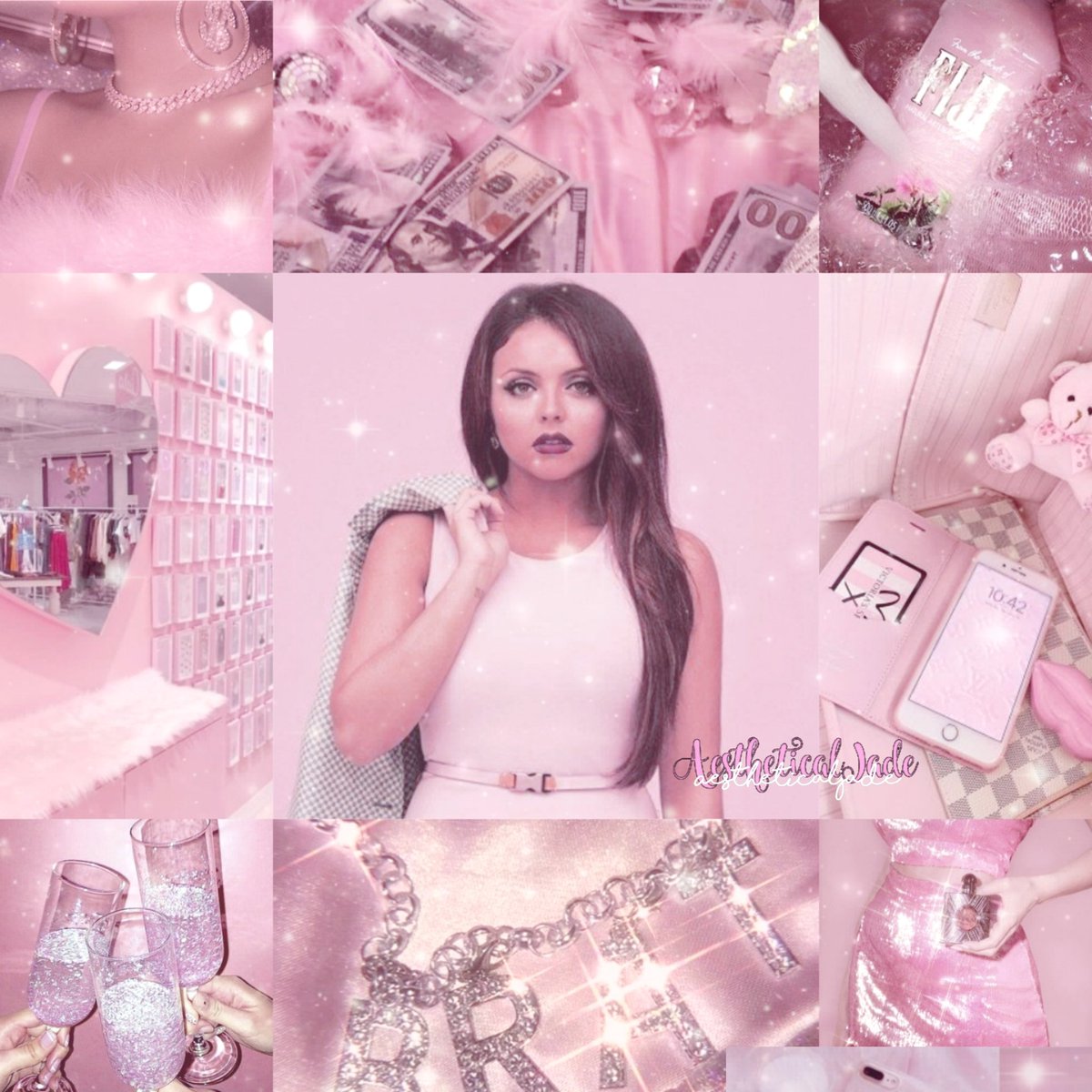 aestheticaljade's tweet photo. This is the last one and it is Jesy. The skin doesn't look quite right because of the effects I used, but again I tried my best ❤️Xx https://t.co/AWl4fyM9E3