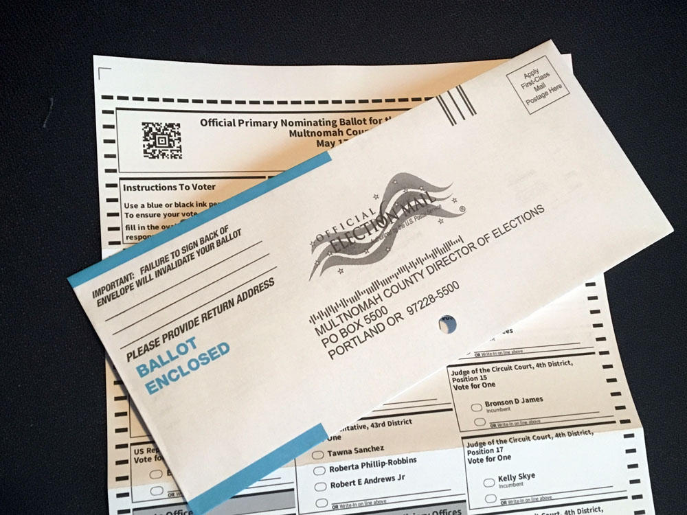 If you want hand-marked paper ballots that leave a long paper trail, there you have it. If you want personal signatures to verify the integrity of the ballot, ditto. If you want to serve rural communities, where people can live 40 miles from the nearest poll station, you got it.