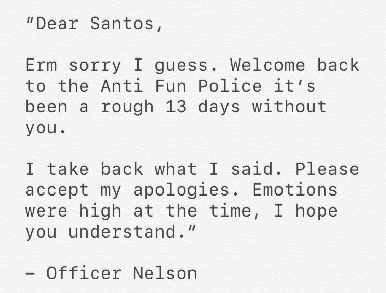 AttackAFPolice's tweet image. 10/05/2020, 19:31 - 
Statement from Officer Joe Nelson