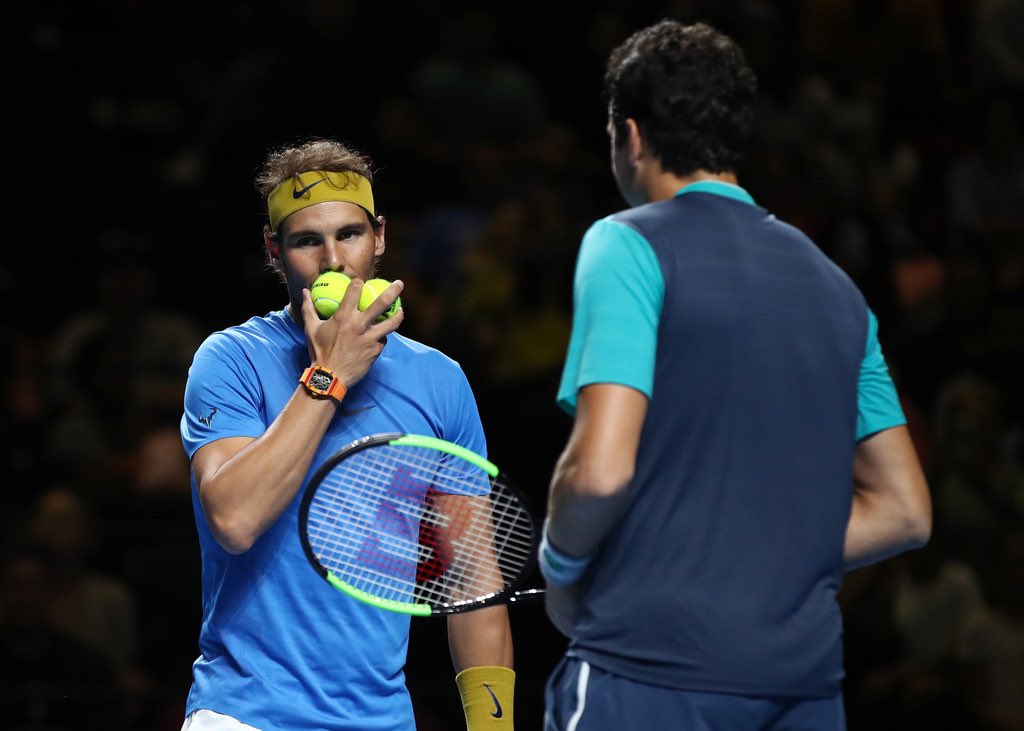 In Sidney, Rafa plays an exhibition match teaming up with Milos Raonic, winning against Nick Kyrgios and John Millman.