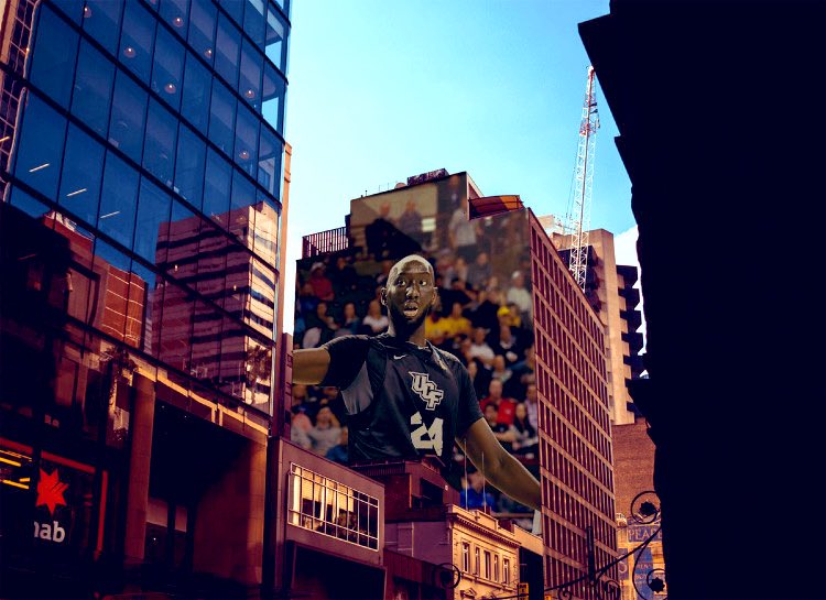 quarantine_2k's tweet photo. The Degenerates have picked up their record setting FOURTH tampering violation of the season ($5 million fine) after this billboard was spotted in downtown Dallas 🌮 #thisleague https://t.co/hKbAN2yLH3