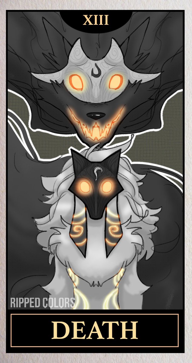 RippedColors's tweet photo. ✨La Mort✨
#Kindred #LeagueofLegends #LeagueOfLegendsFanArt #ArtofLegends #Kindredlol #lolchamp #digitalart #digitalillustration #fanart #kindredfanart #tarotcards #TarotReading #digitalartwork #DigitalArtist #death https://t.co/1F8GxHxc6t