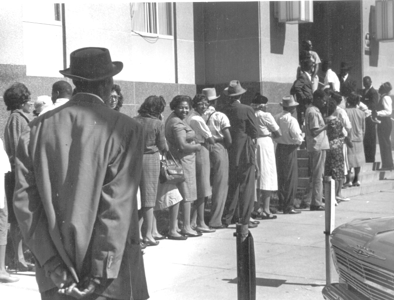Back in brighter days, I wished to gather some friends and make a "hipster voting day" where we'd gather at the library, dressed in Sun Dresses and Suits and Fedoras, and pretend to jam up the line, while hoping to bribe the no-doubt vexed library staff with cookies and pizza.