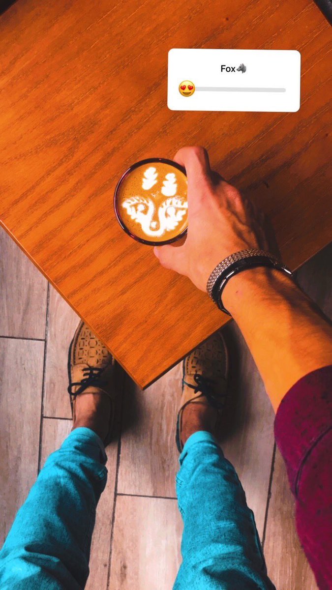 BELALMOHAMMDE's tweet photo. My latte art ❤️
#latte #coffee #latteart #fox #moncy #unecor https://t.co/1NfT1Cl2vw