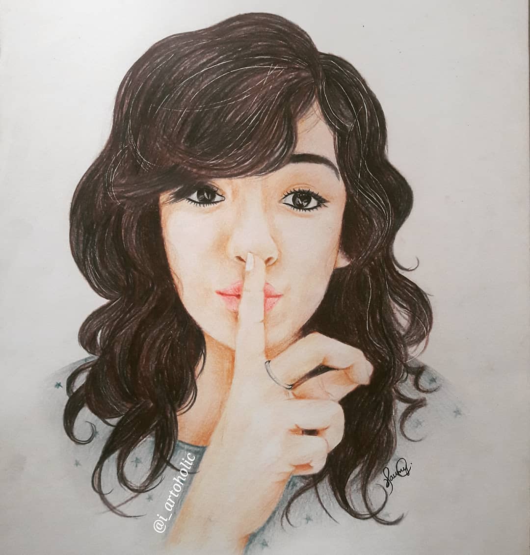 This color sketch is made by @saumyartisticsHope you like it  @ShirleySetia  https://www.instagram.com/p/BgLvGOXFqpu/?igshid=1rro3crg2krre